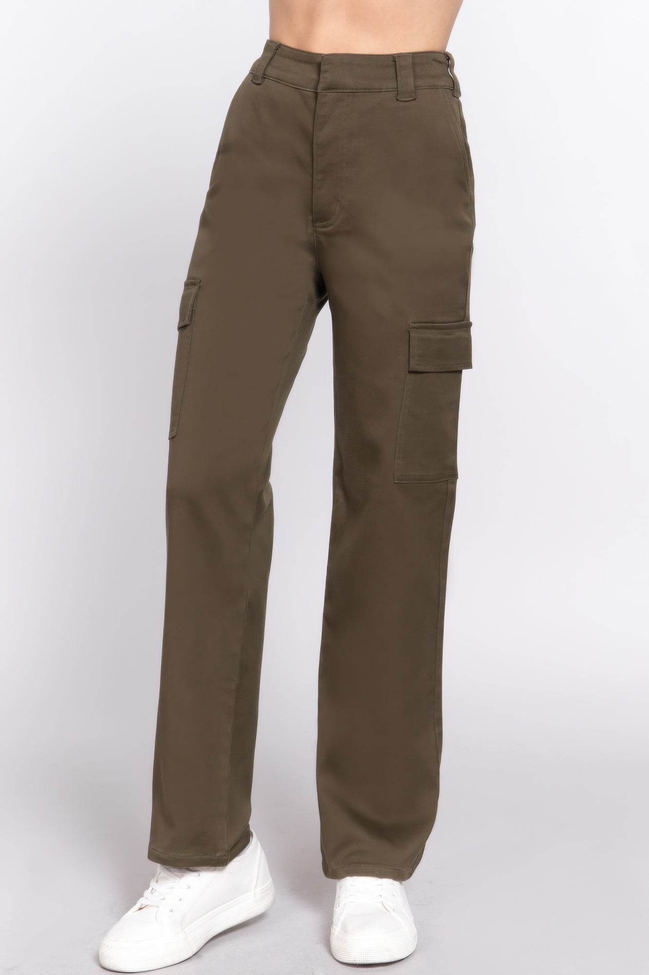 Straight Fit Long Pants - LLR Chic