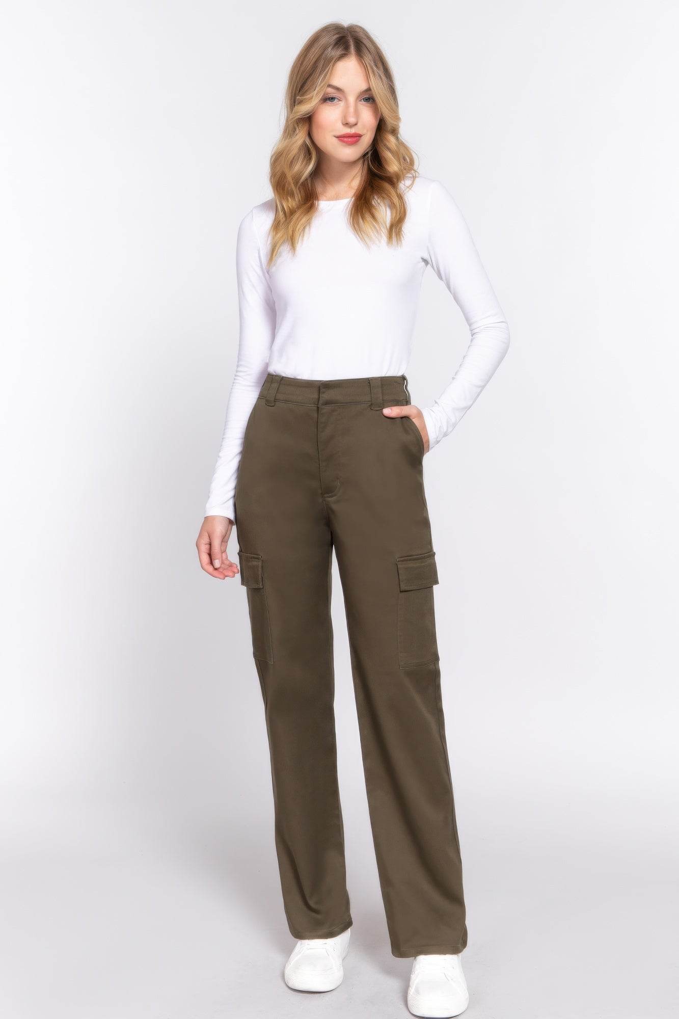 Straight Fit Long Pants - LLR Chic