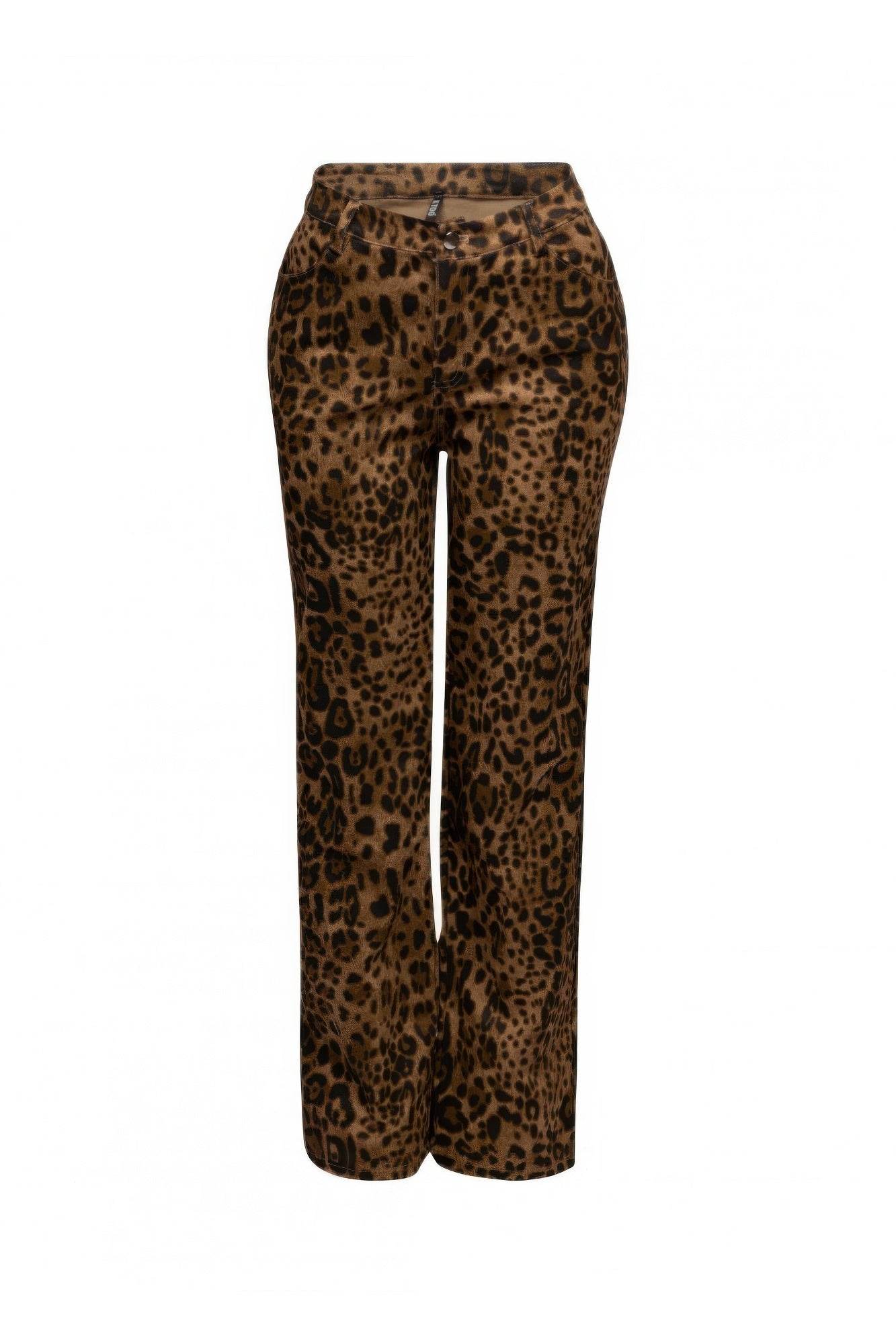 Leopard Printed Wide Leg Pants - LLR Chic