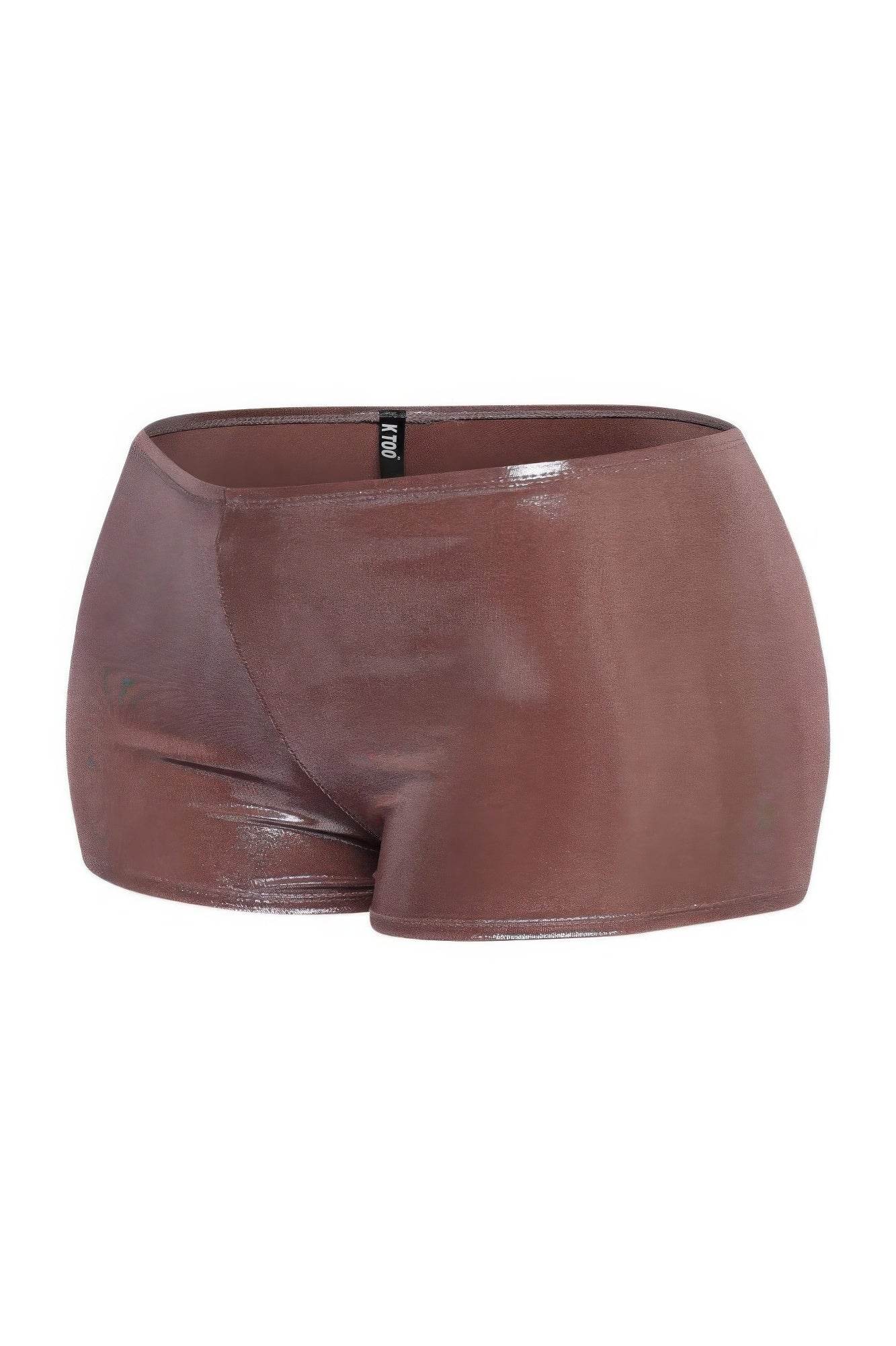 Shimmer High Waisted Shorts - LLR Chic
