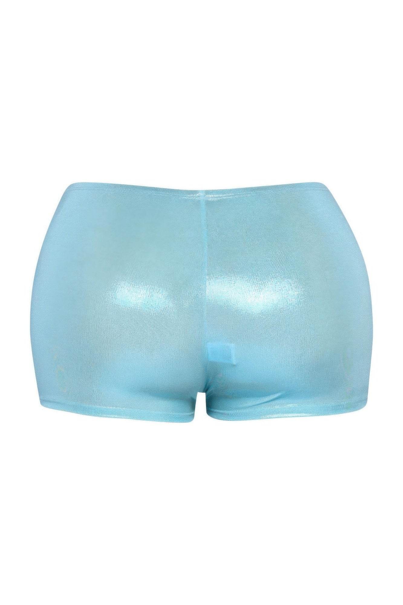 Shimmer High Waisted Shorts - LLR Chic