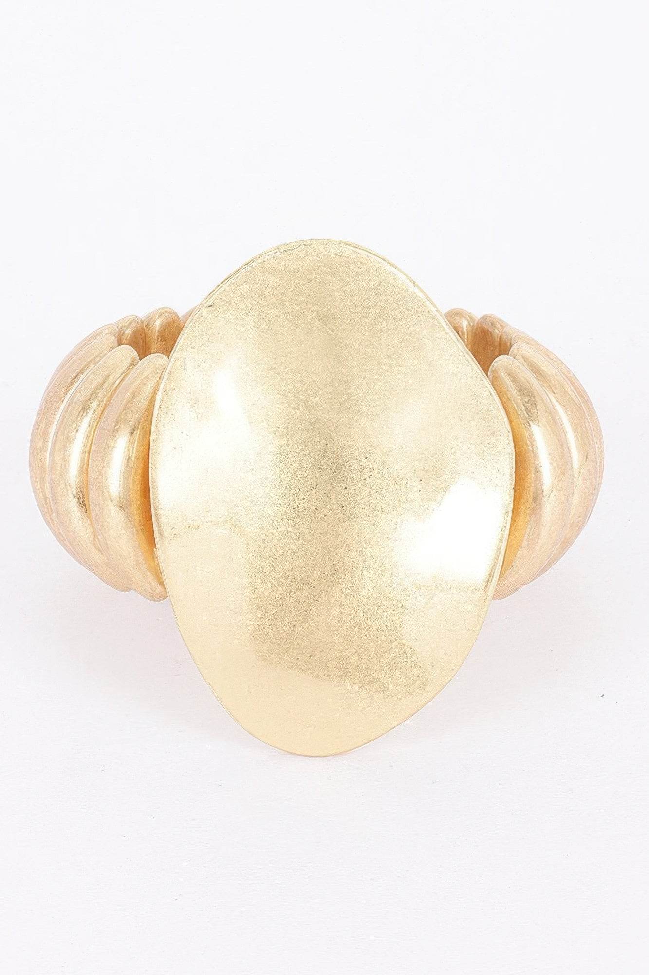 Alloy Casting Stretch Bracelet - LLR Chic