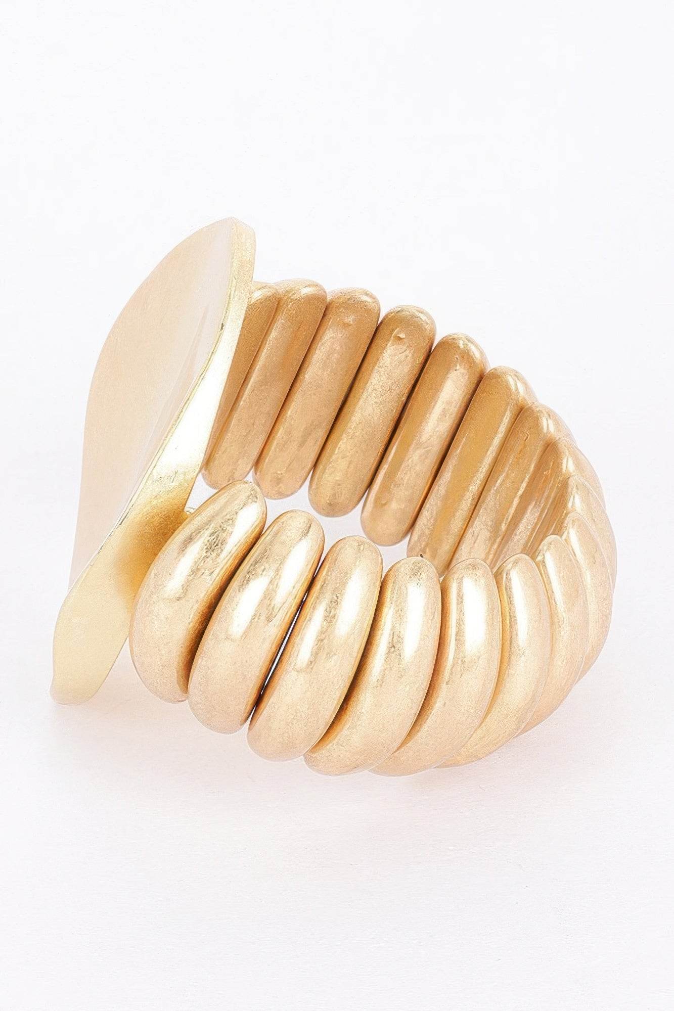 Alloy Casting Stretch Bracelet - LLR Chic