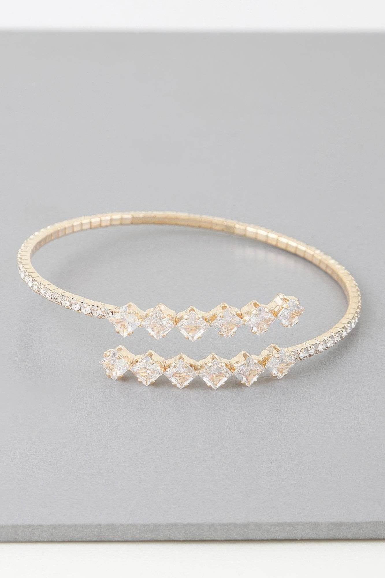Jeweled Shiny Star Wrap Bracelet - LLR Chic
