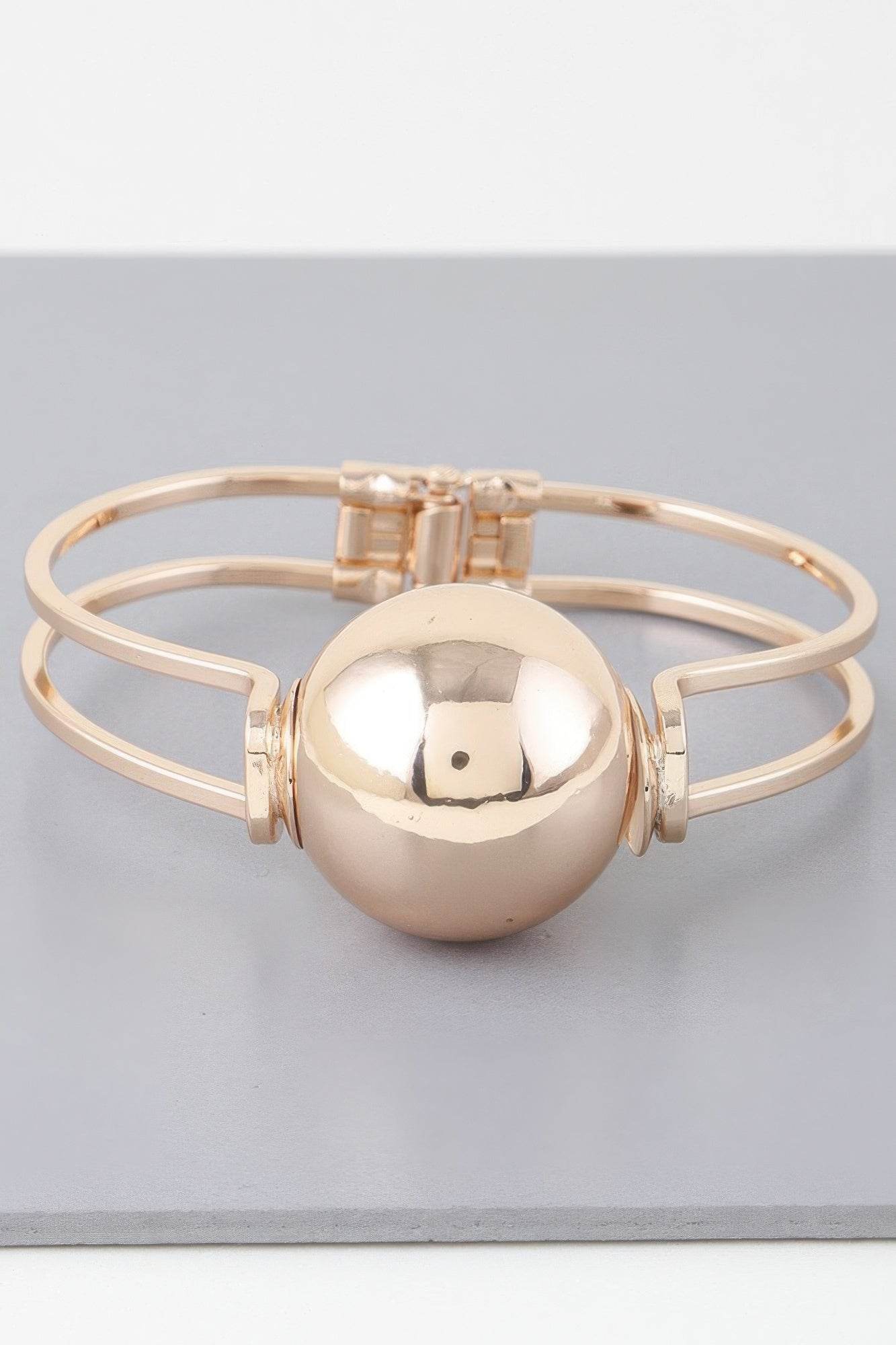 Statement Sphere Cuff Bracelet - LLR Chic