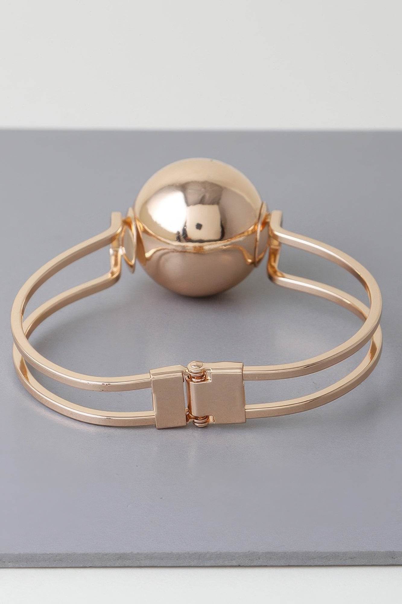 Statement Sphere Cuff Bracelet - LLR Chic