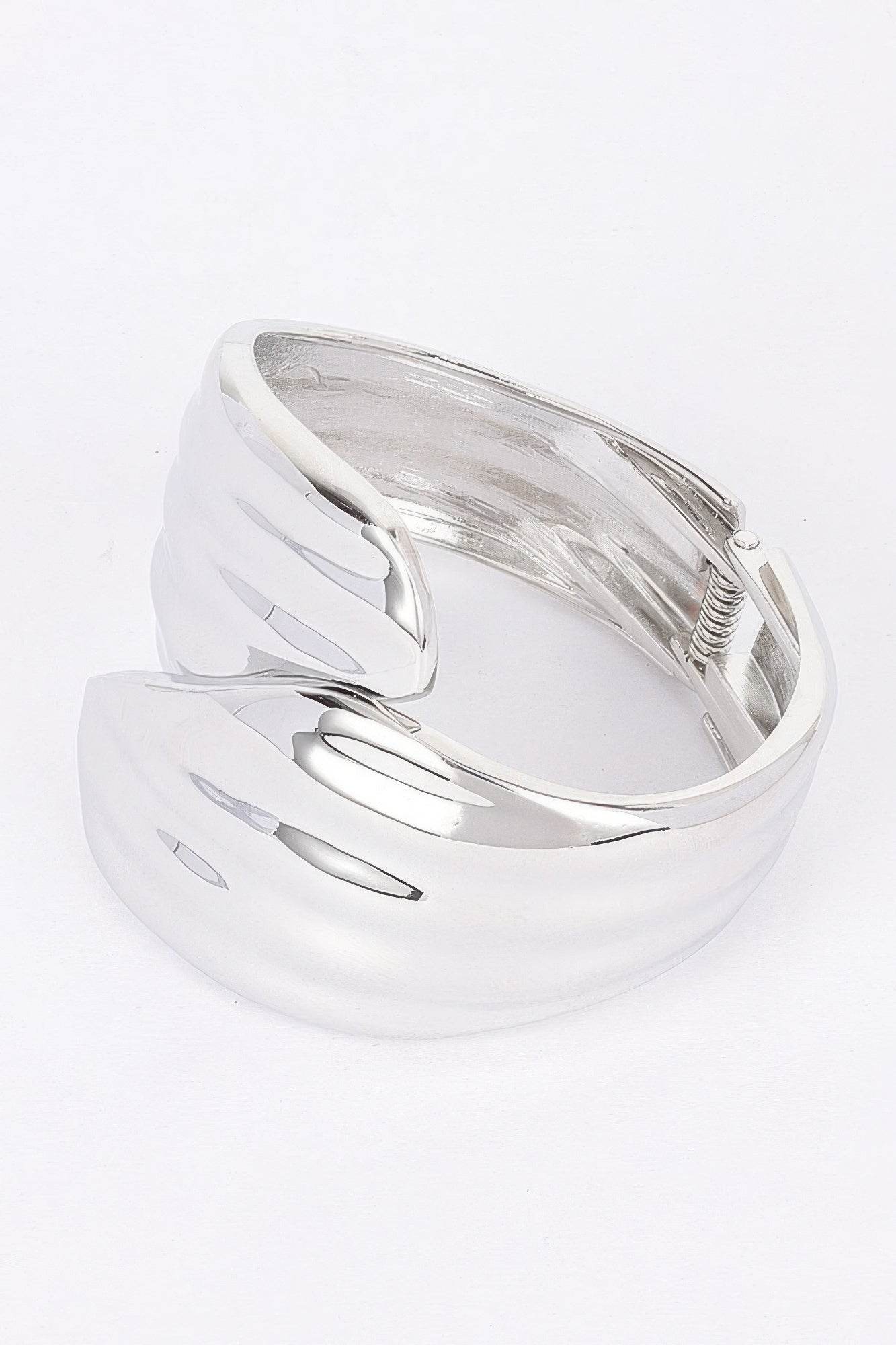 Metal Spring Hinge Cuff - LLR Chic