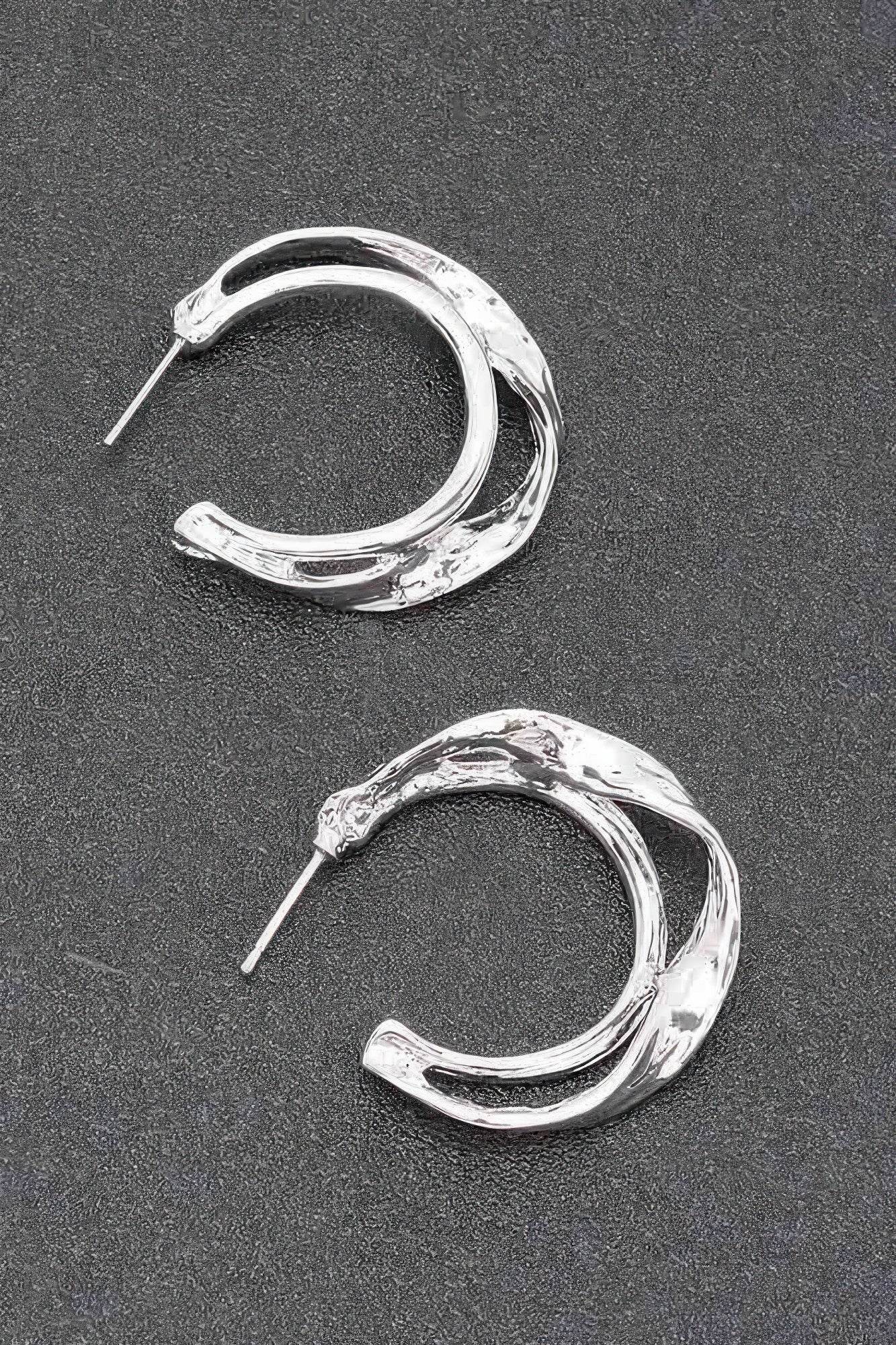 Gold Plated Metal Earring - LLR Chic