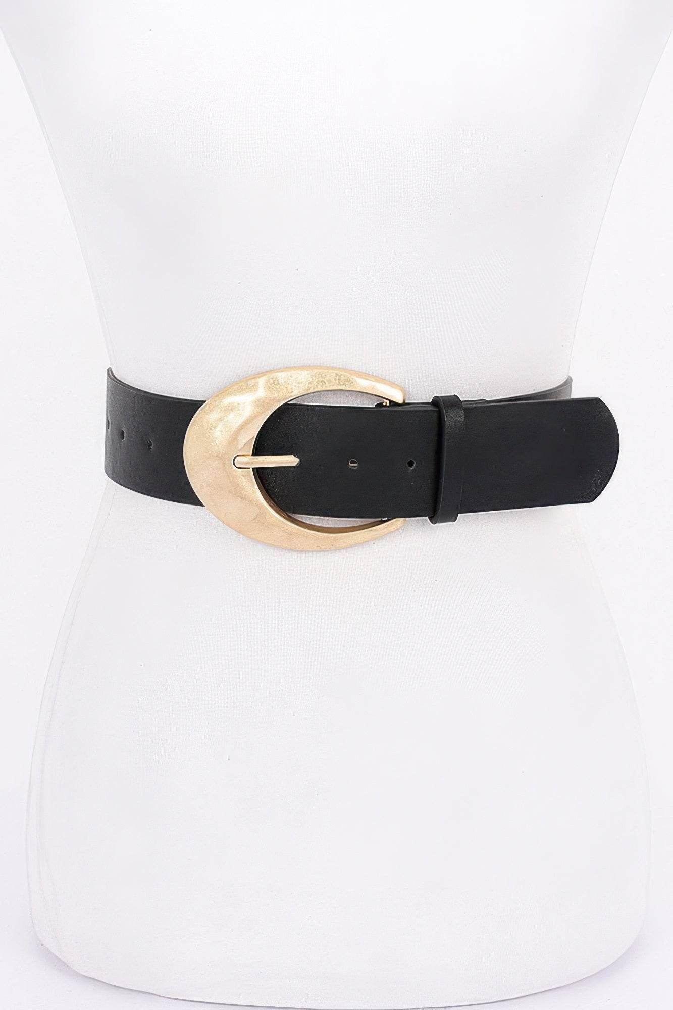 Metal Buckle Pu Belt - LLR Chic