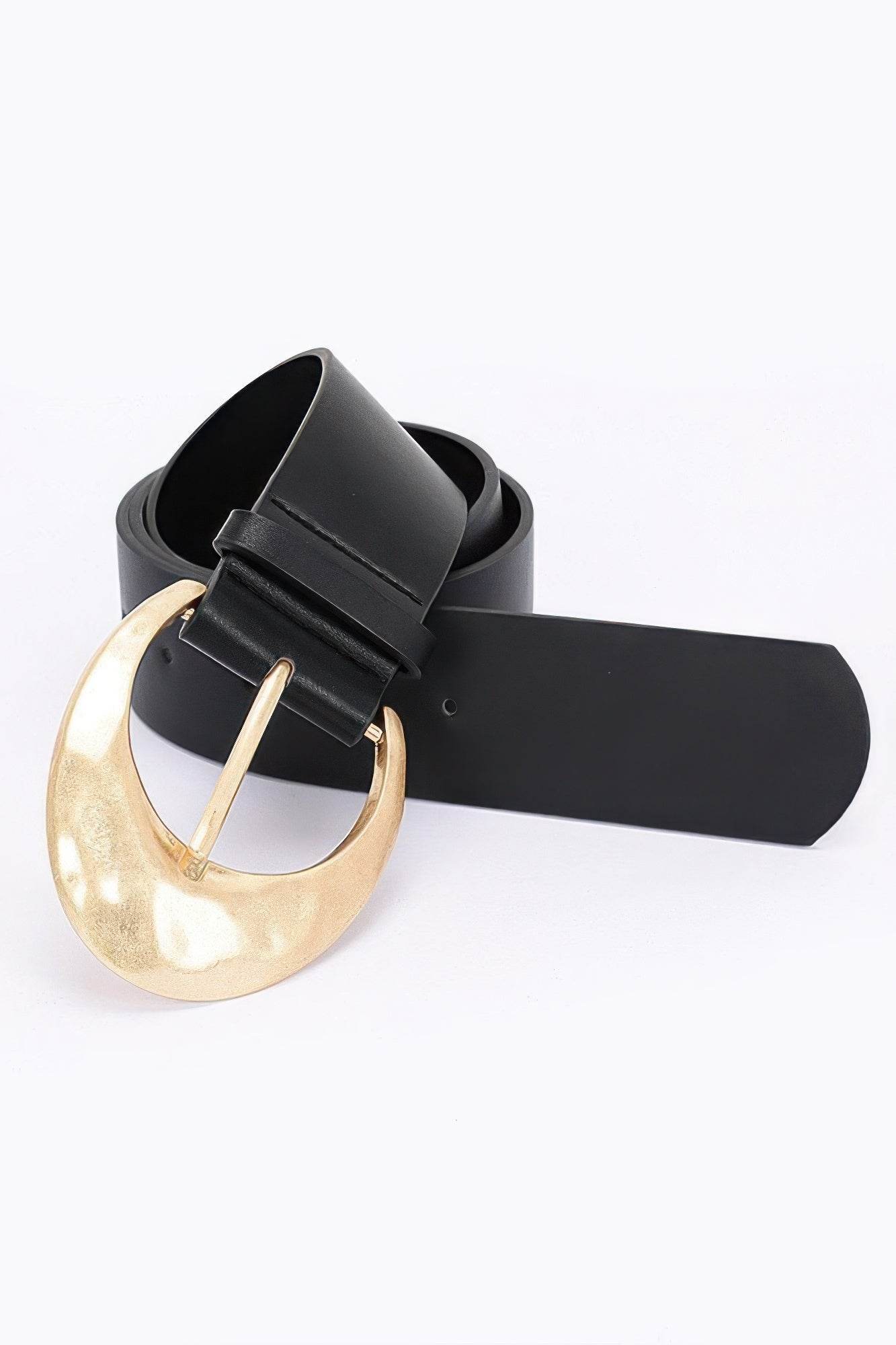 Metal Buckle Pu Belt - LLR Chic