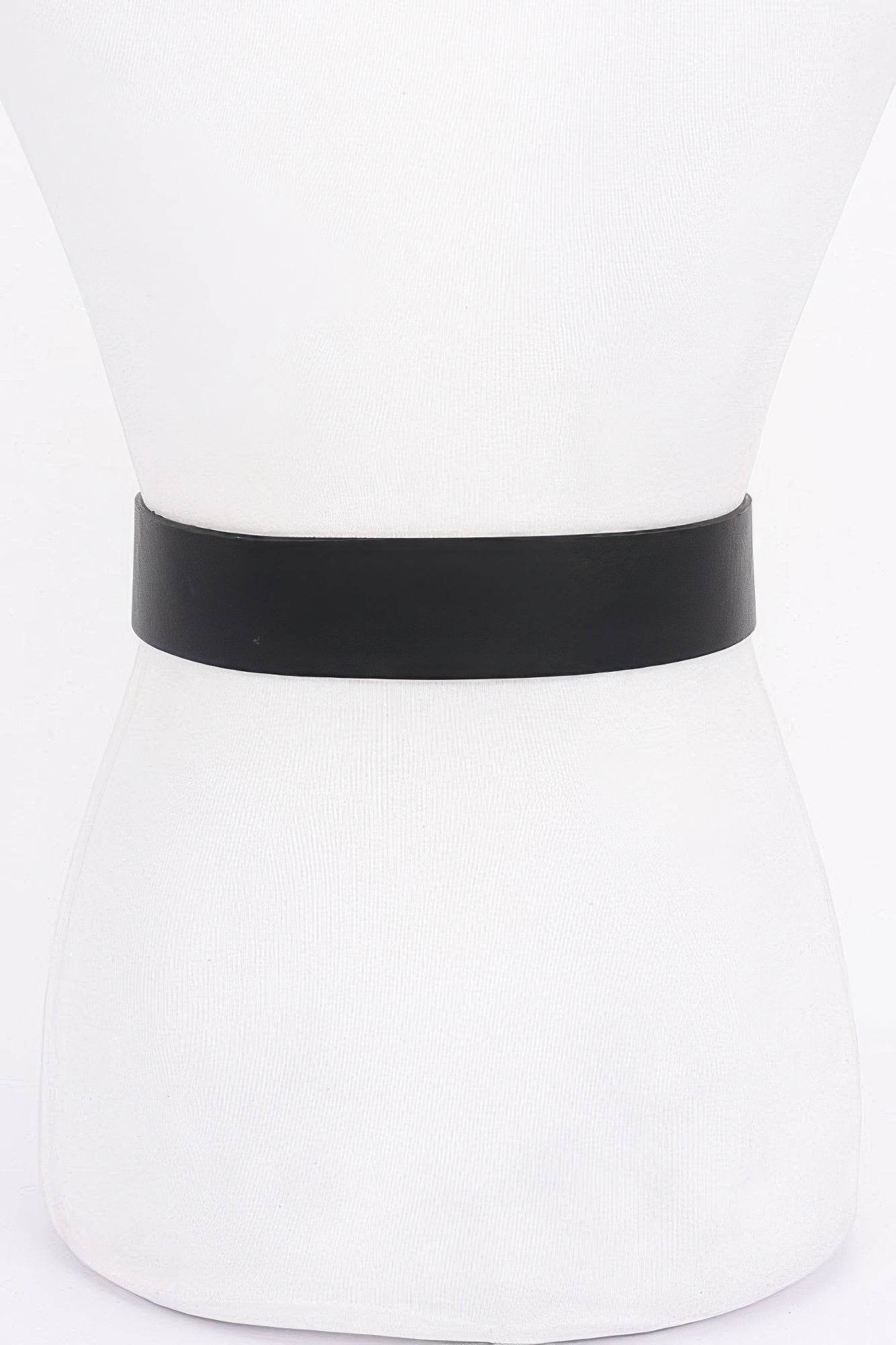 Metal Buckle Pu Belt - LLR Chic