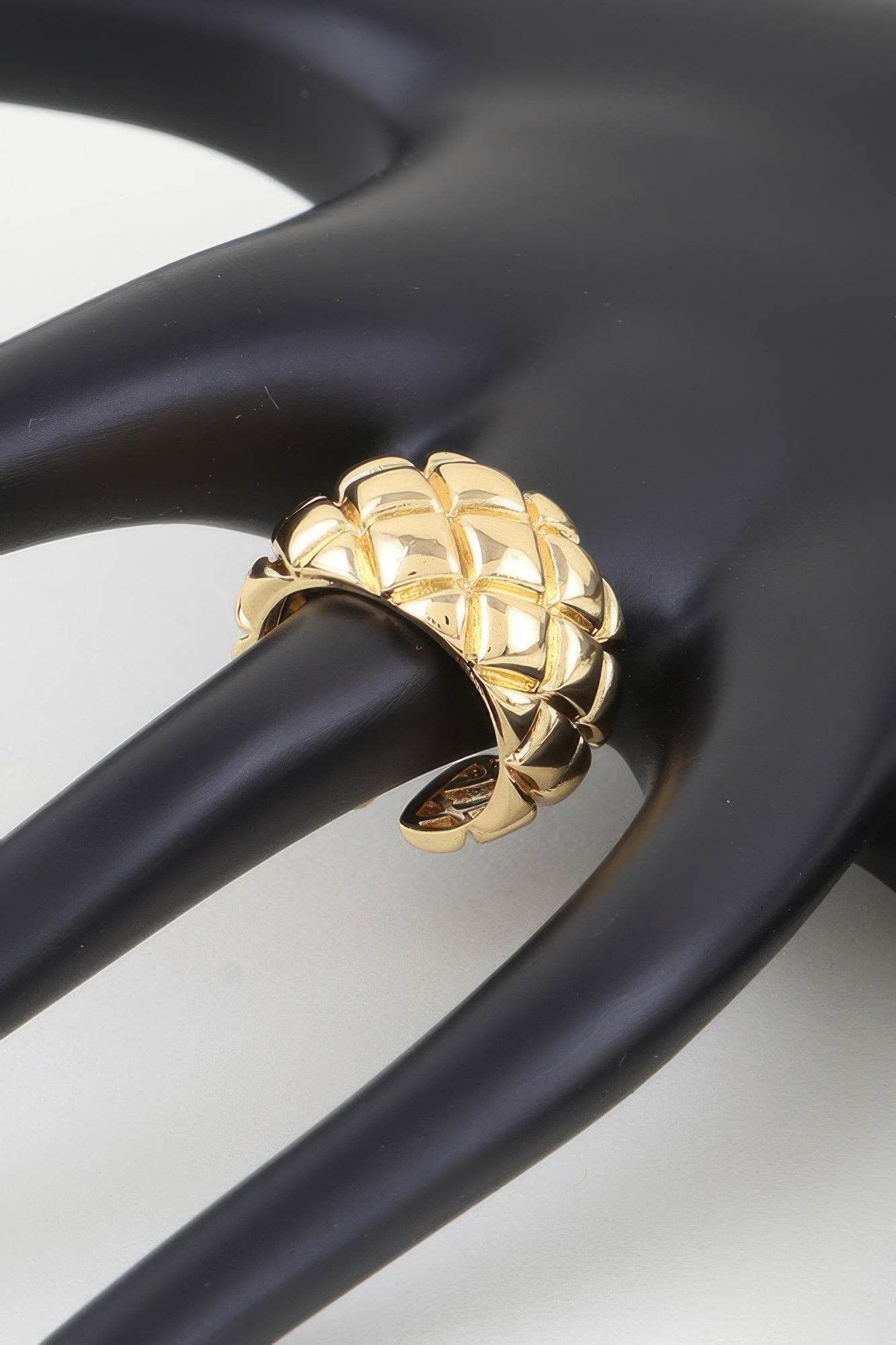Diamond Quilt Wrap Ring - LLR Chic
