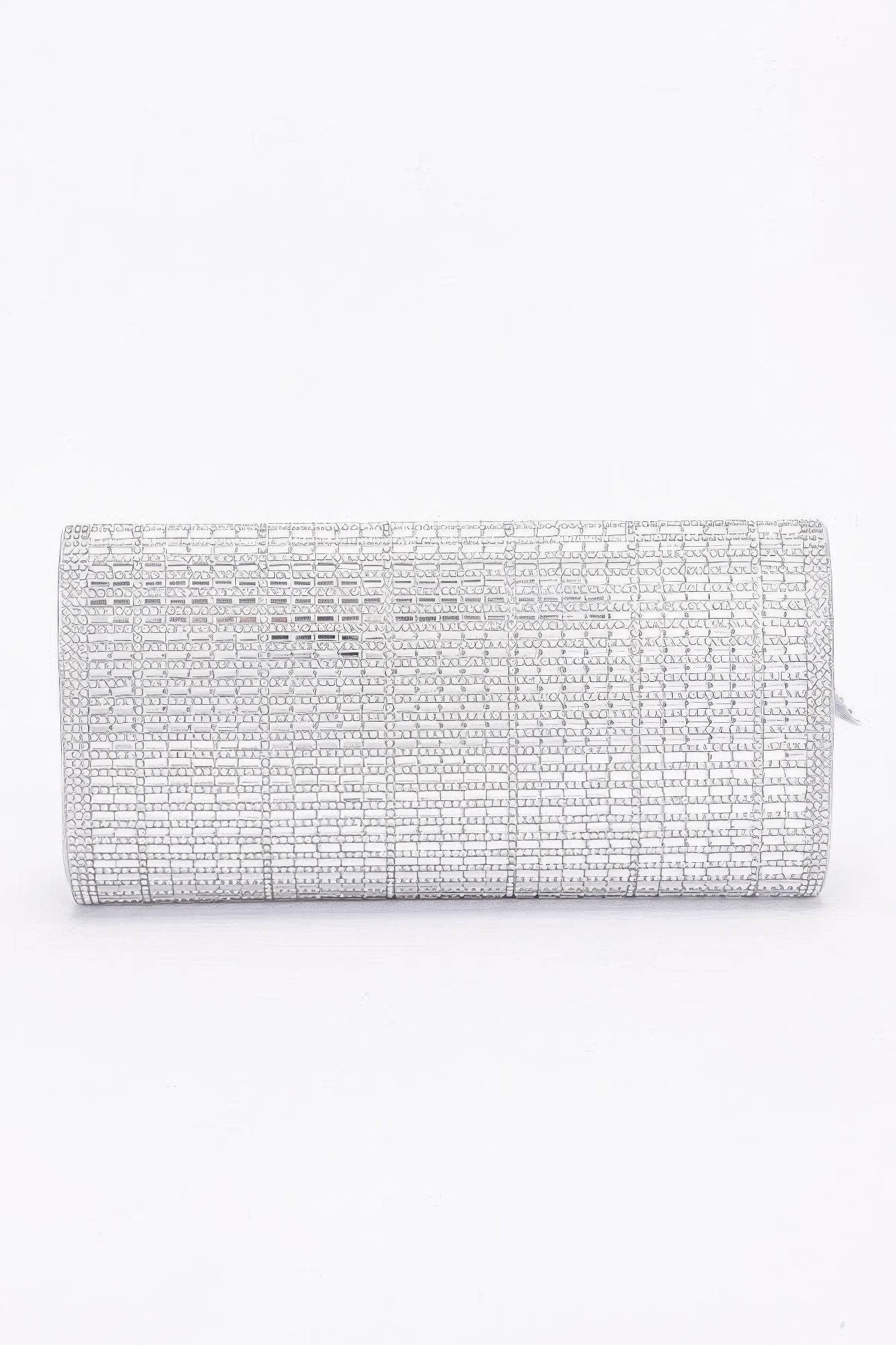 Rhinestone Party Clutch W/ Rhinestone Bow - LLR Chic