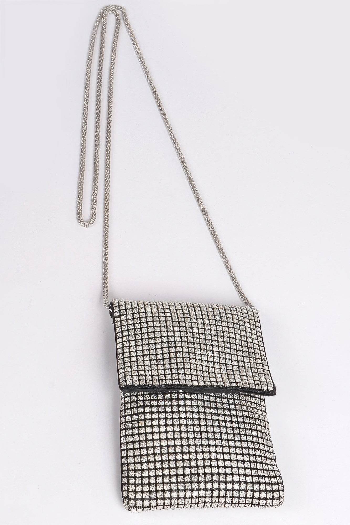 Rhinestone Rectangular Clutch - LLR Chic