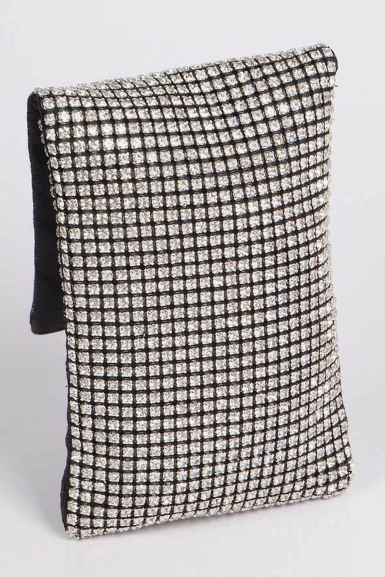 Rhinestone Rectangular Clutch - LLR Chic