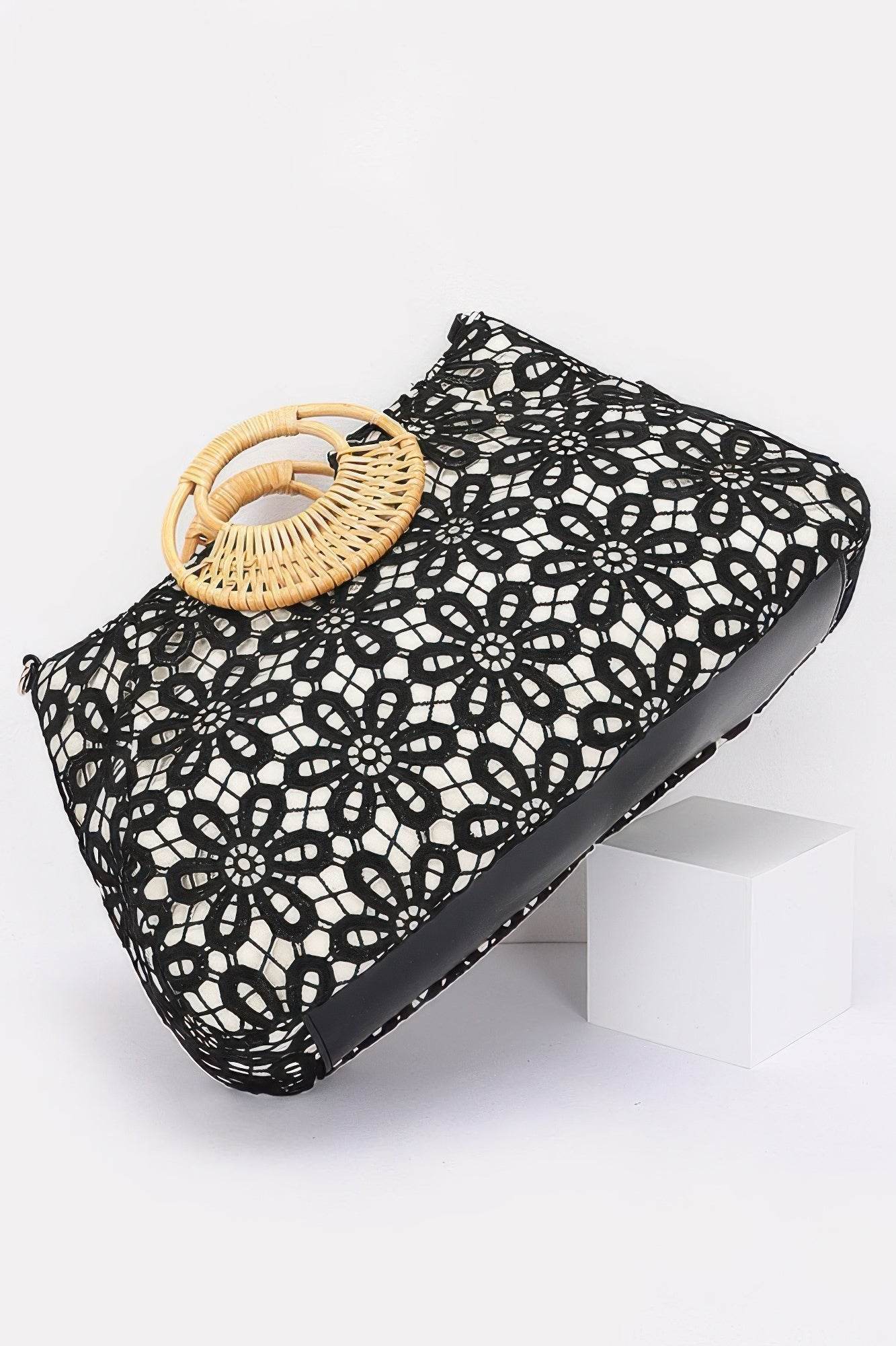 Faux Top Case Clutch - LLR Chic