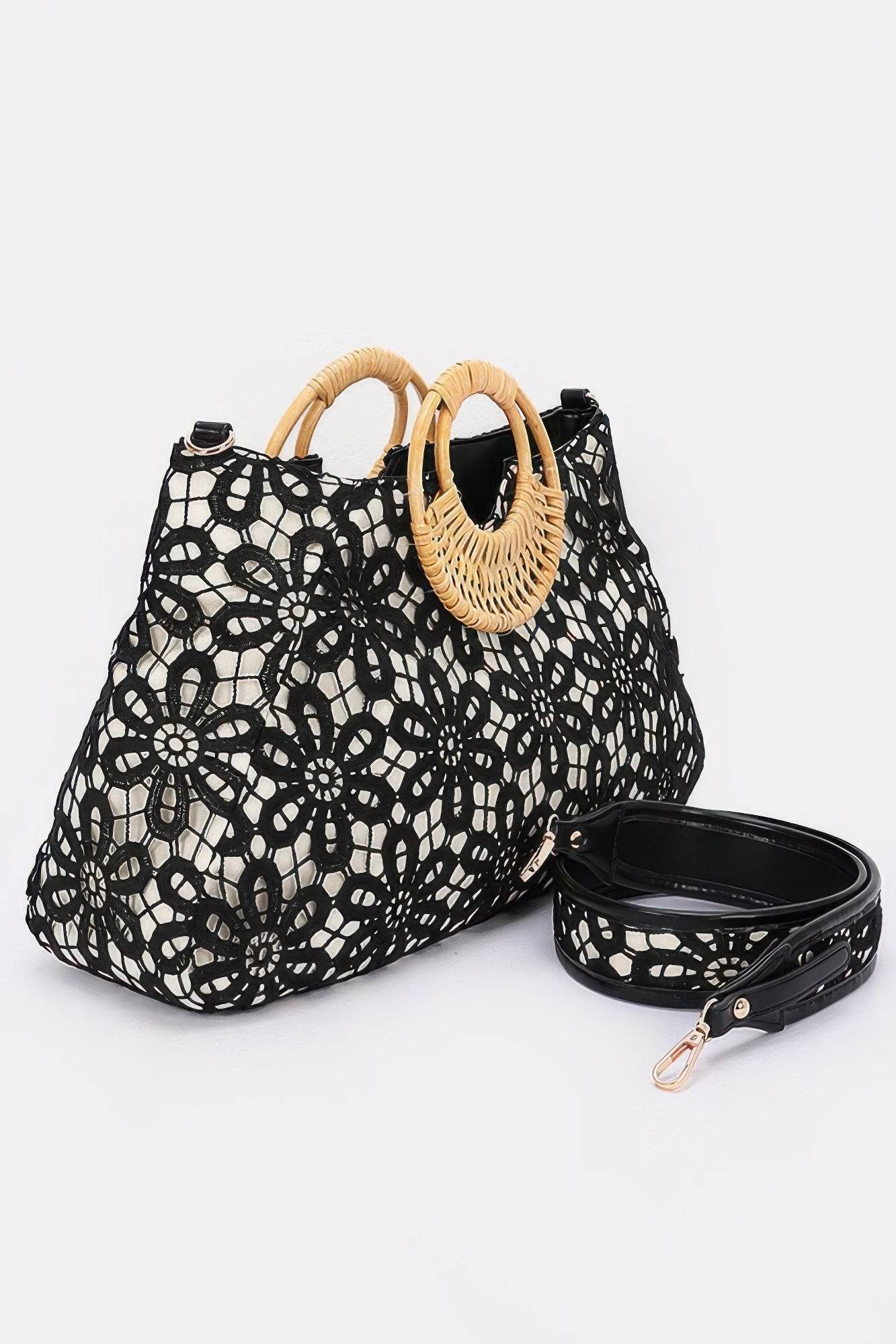 Faux Top Case Clutch - LLR Chic