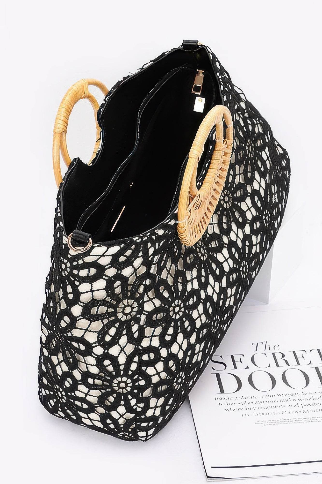 Faux Top Case Clutch - LLR Chic