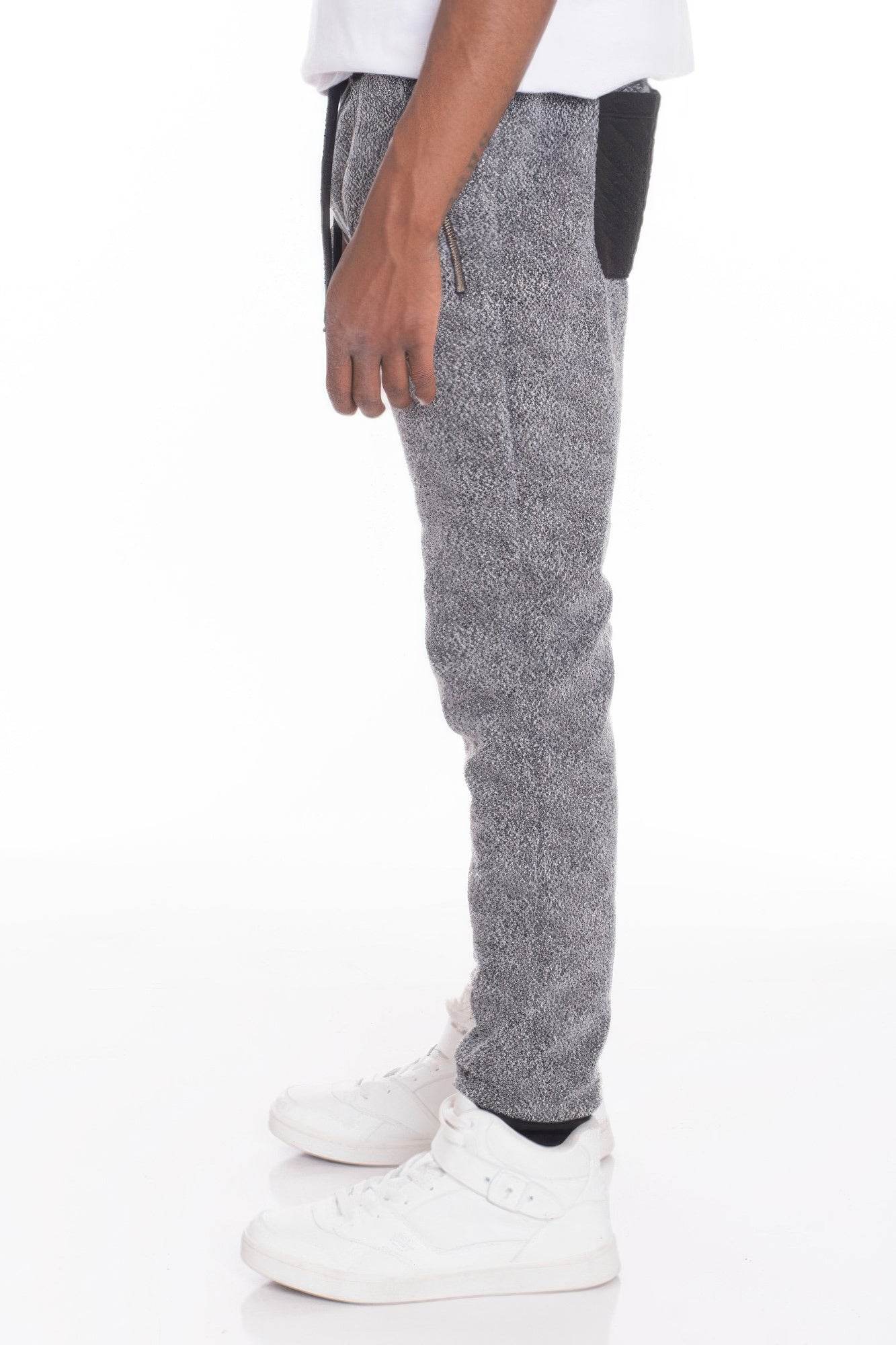 Mens Casual Marbled Sweat Pant Jogger - LLR Chic