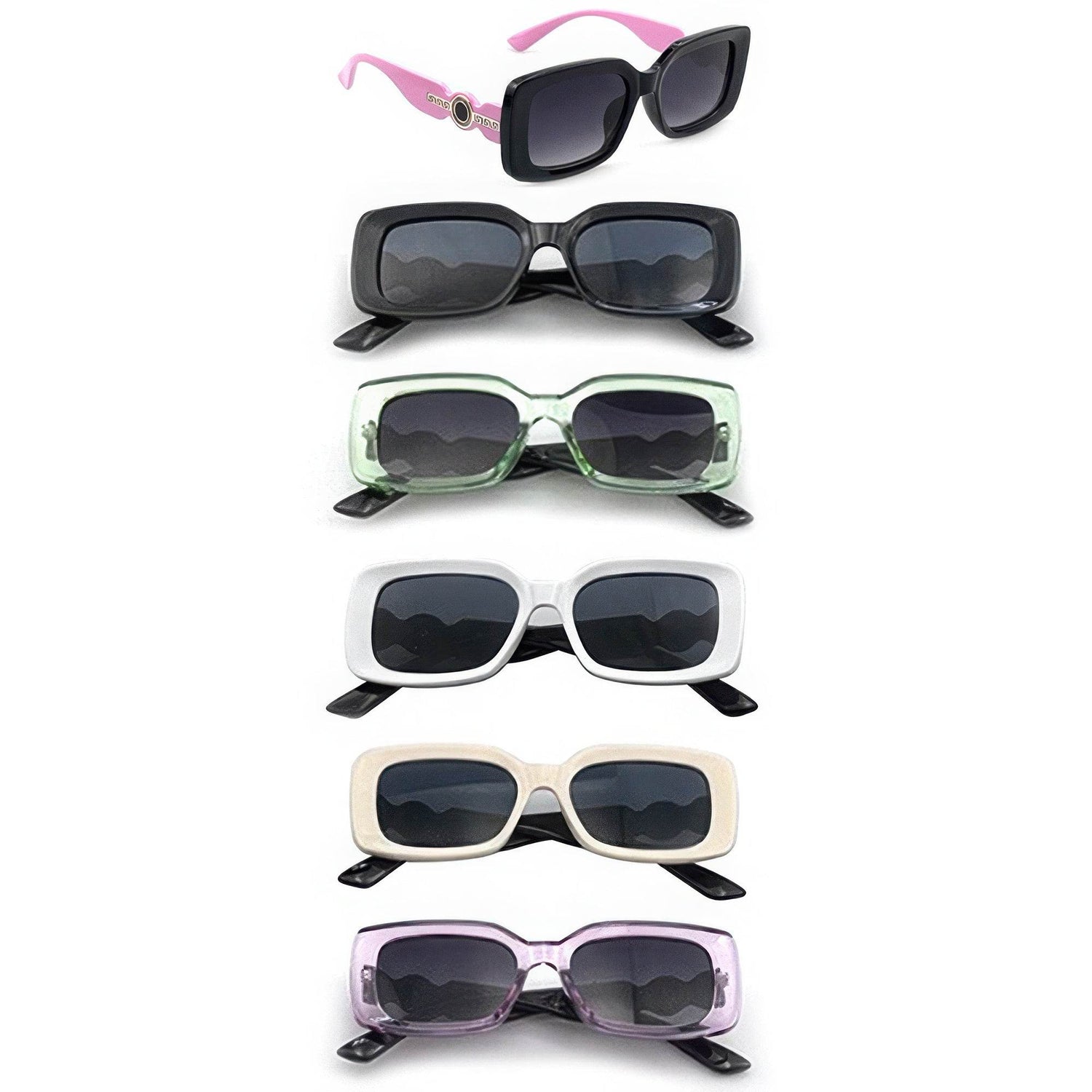 Square fashion sunglasses - LLR Chic