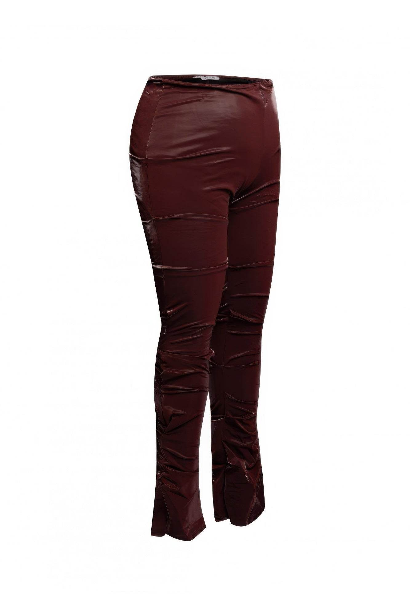 Velvet Pu Ruched Pants - LLR Chic