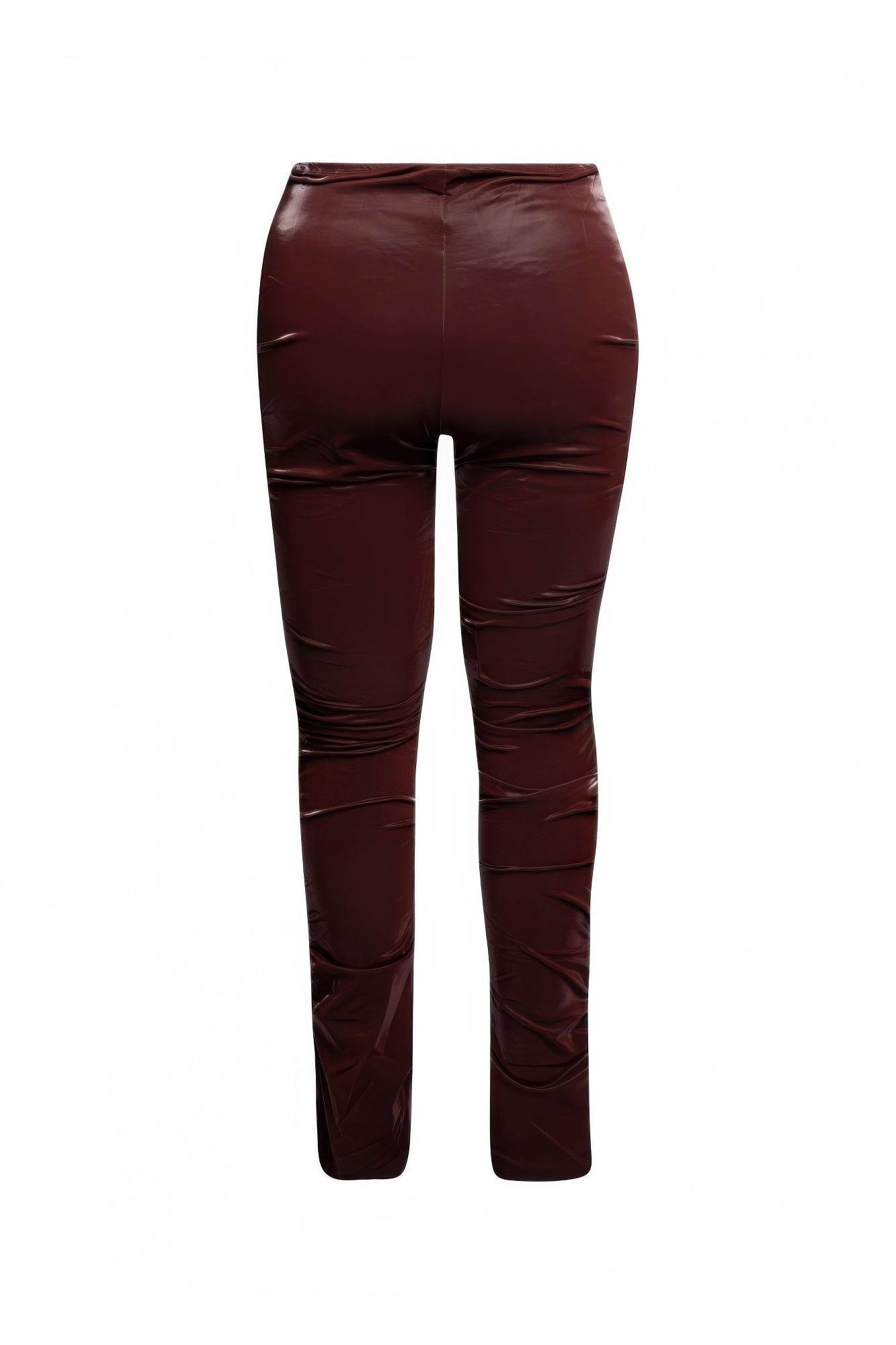 Velvet Pu Ruched Pants - LLR Chic