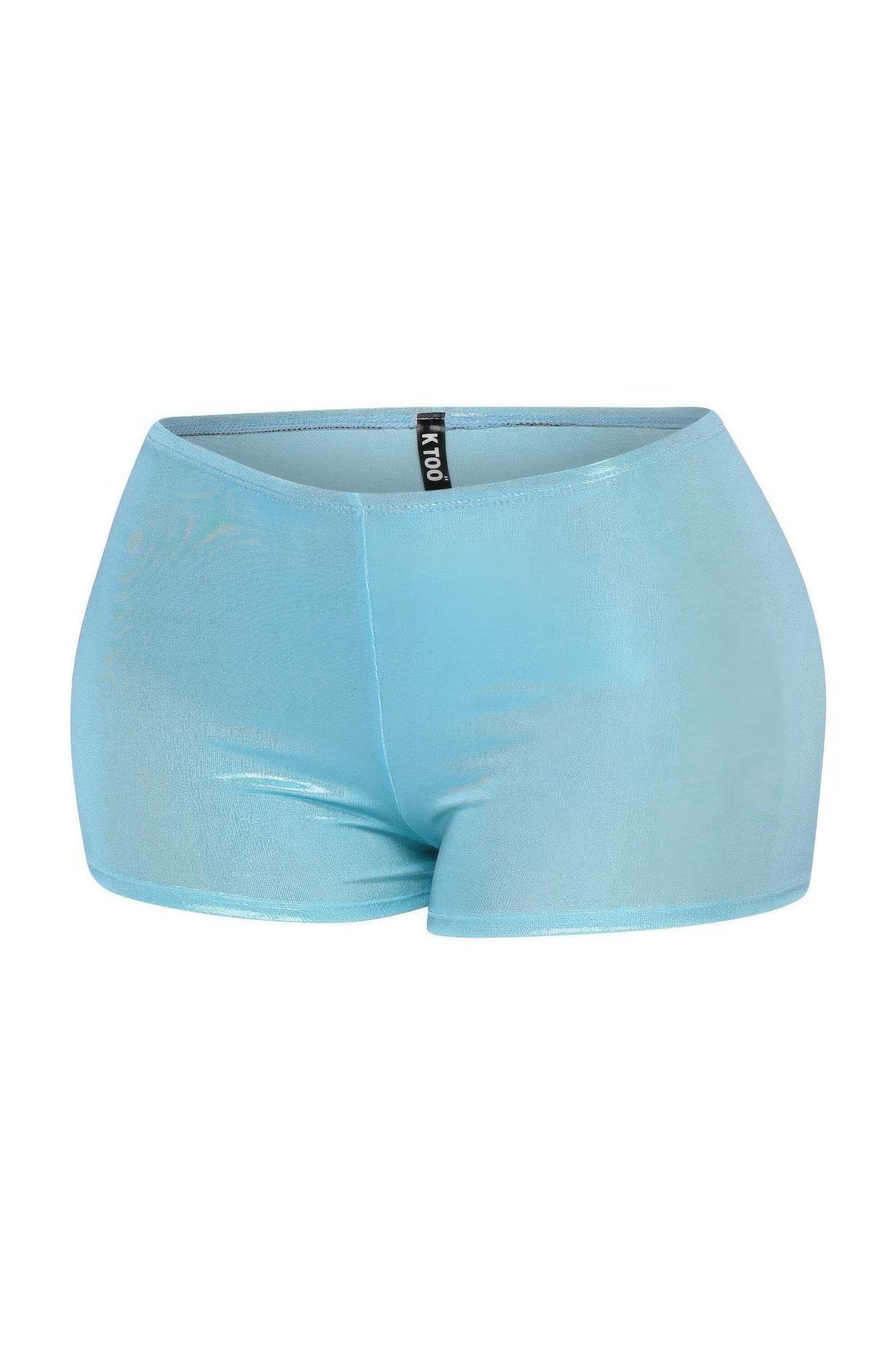Shimmer High Waisted Shorts - LLR Chic