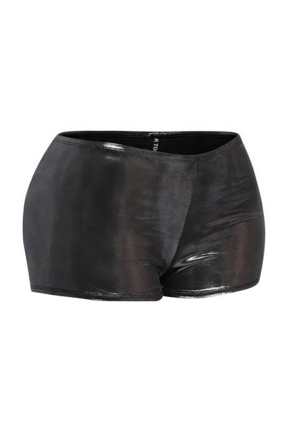 Shimmer High Waisted Shorts - LLR Chic