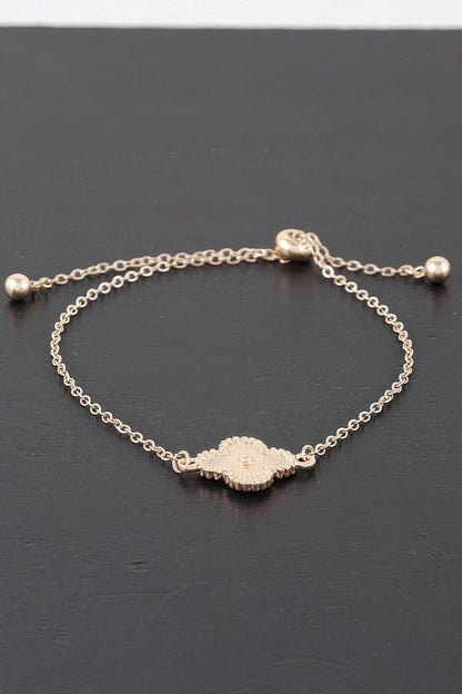 Shiny Clover Adjustable Bracelet - LLR Chic
