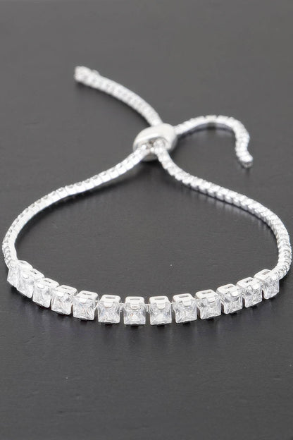 Multi Cubic Jeweled Bracelet - LLR Chic