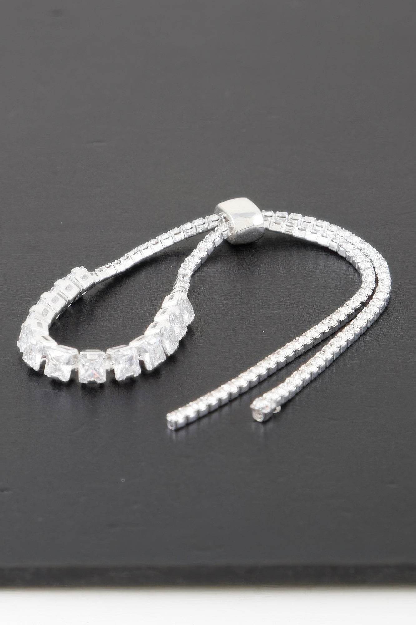 Multi Cubic Jeweled Bracelet - LLR Chic