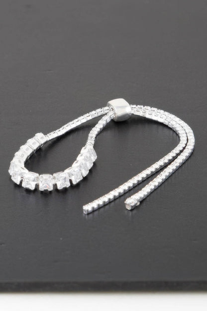 Multi Cubic Jeweled Bracelet - LLR Chic