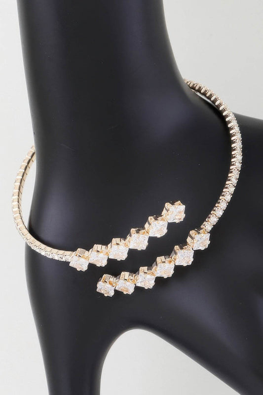 Jeweled Shiny Star Wrap Bracelet - LLR Chic