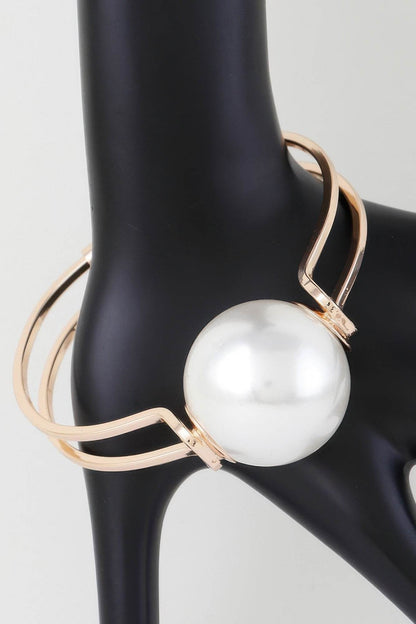 Statement Sphere Cuff Bracelet - LLR Chic