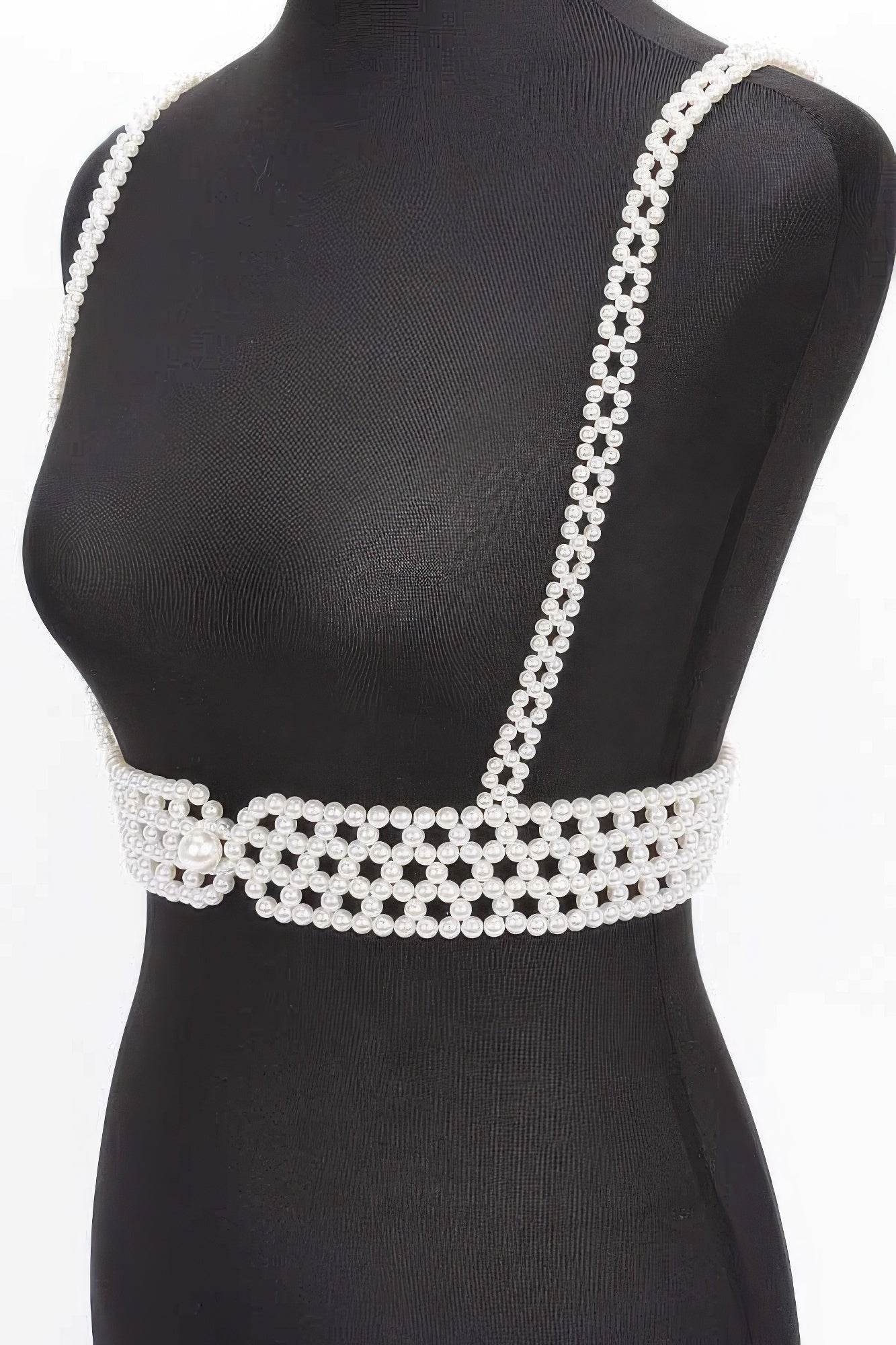 Faux Pearl Harness - LLR Chic