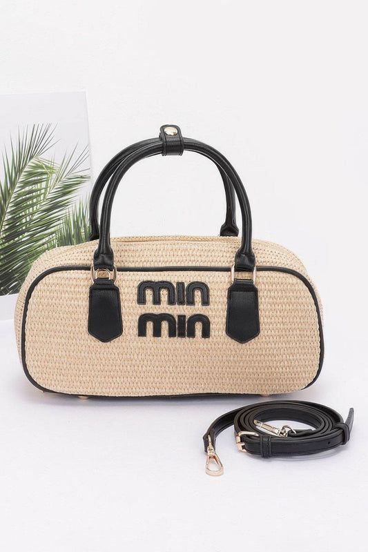 Faux Straw Handbag - LLR Chic