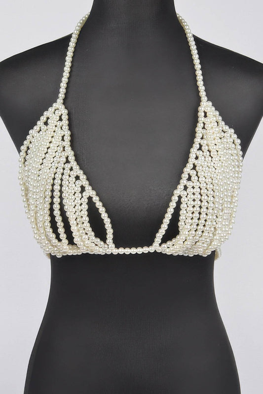 Faux Pearl Harness - LLR Chic
