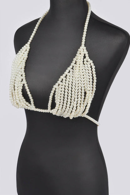 Faux Pearl Harness - LLR Chic