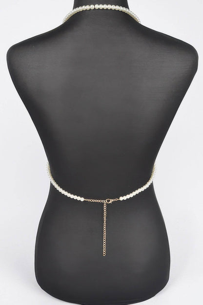 Faux Pearl Harness - LLR Chic
