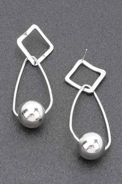 Gold Plated Metal Earring - LLR Chic