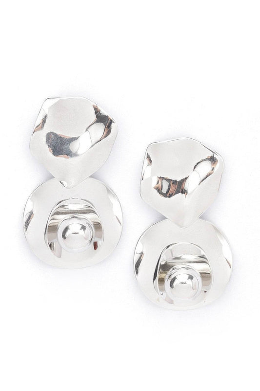 Gold Plated Metal Earring - LLR Chic