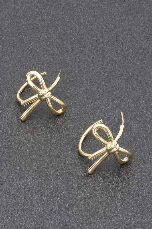 Gold Plated Metal Earring - LLR Chic