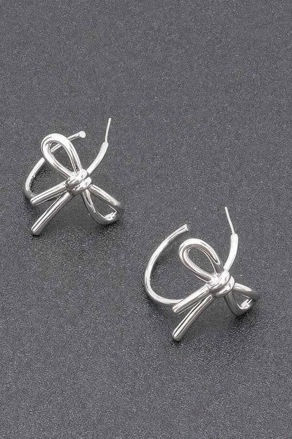 Gold Plated Metal Earring - LLR Chic