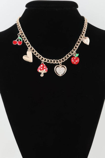 Sweet Charms Chain Necklace - LLR Chic