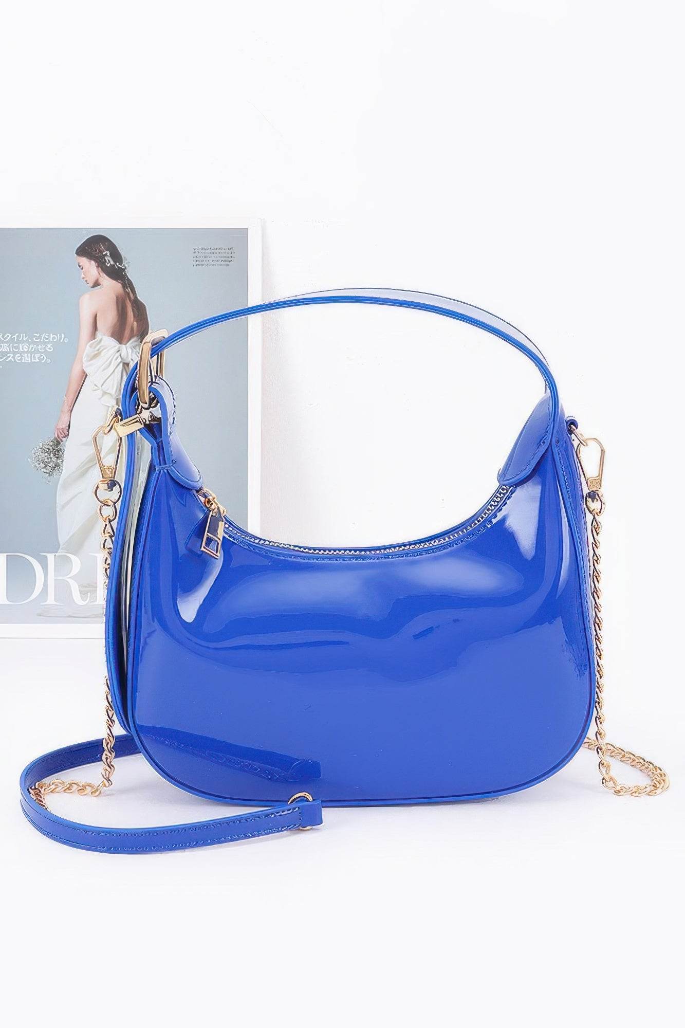 Enamel Hobo Bag - LLR Chic
