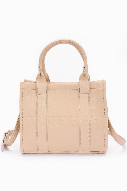 Faux Leather Tote Bag - LLR Chic