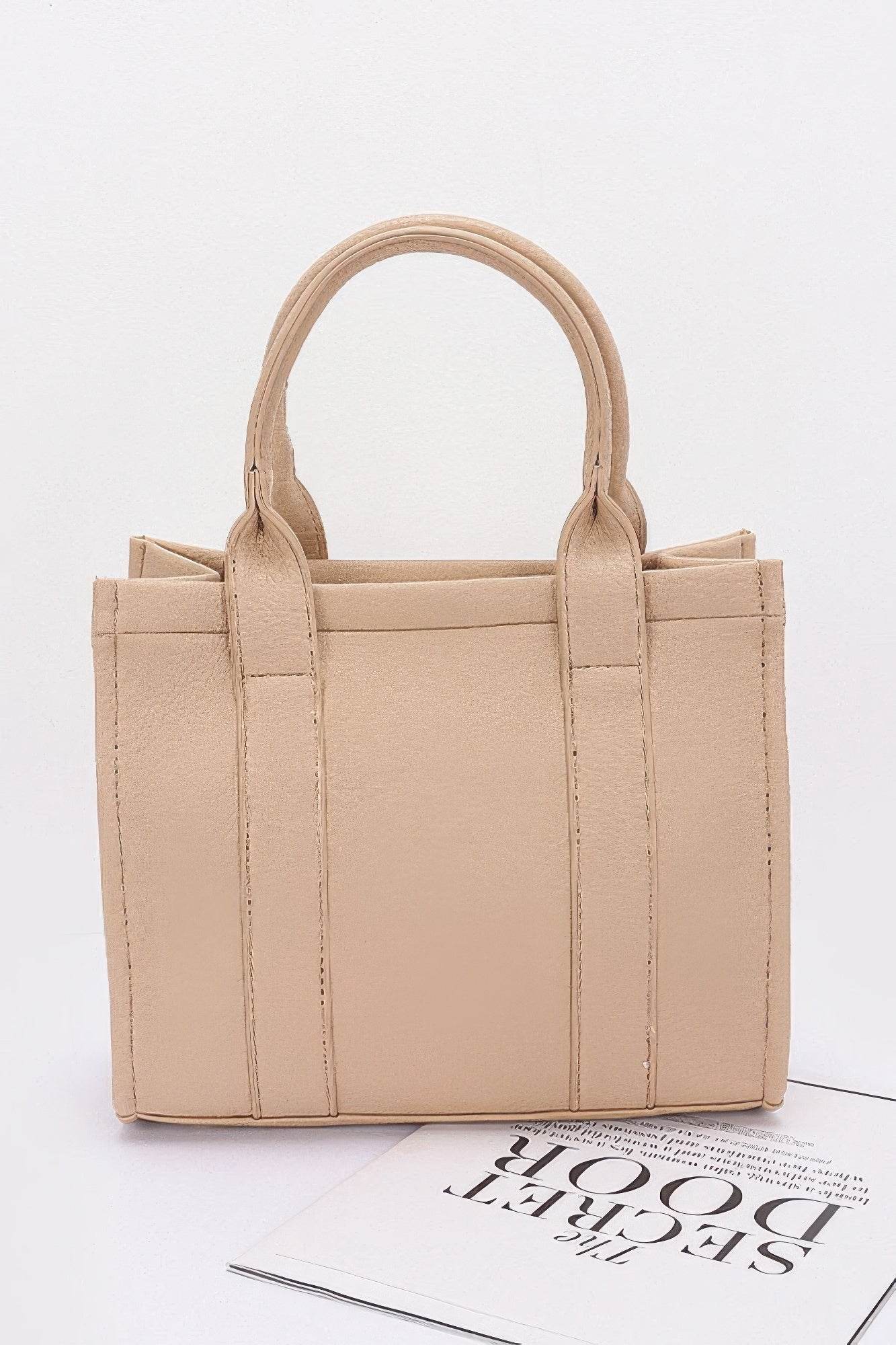 Faux Leather Tote Bag - LLR Chic