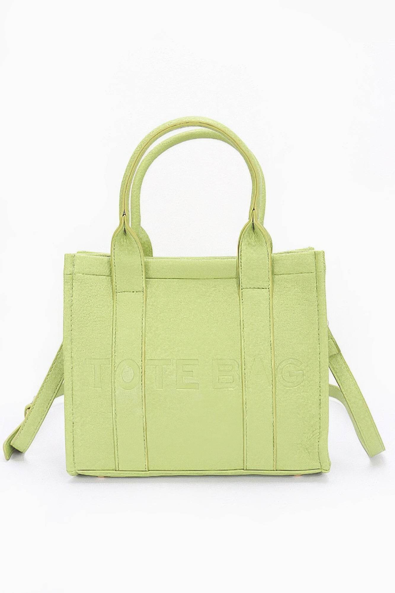 Faux Leather Tote Bag - LLR Chic