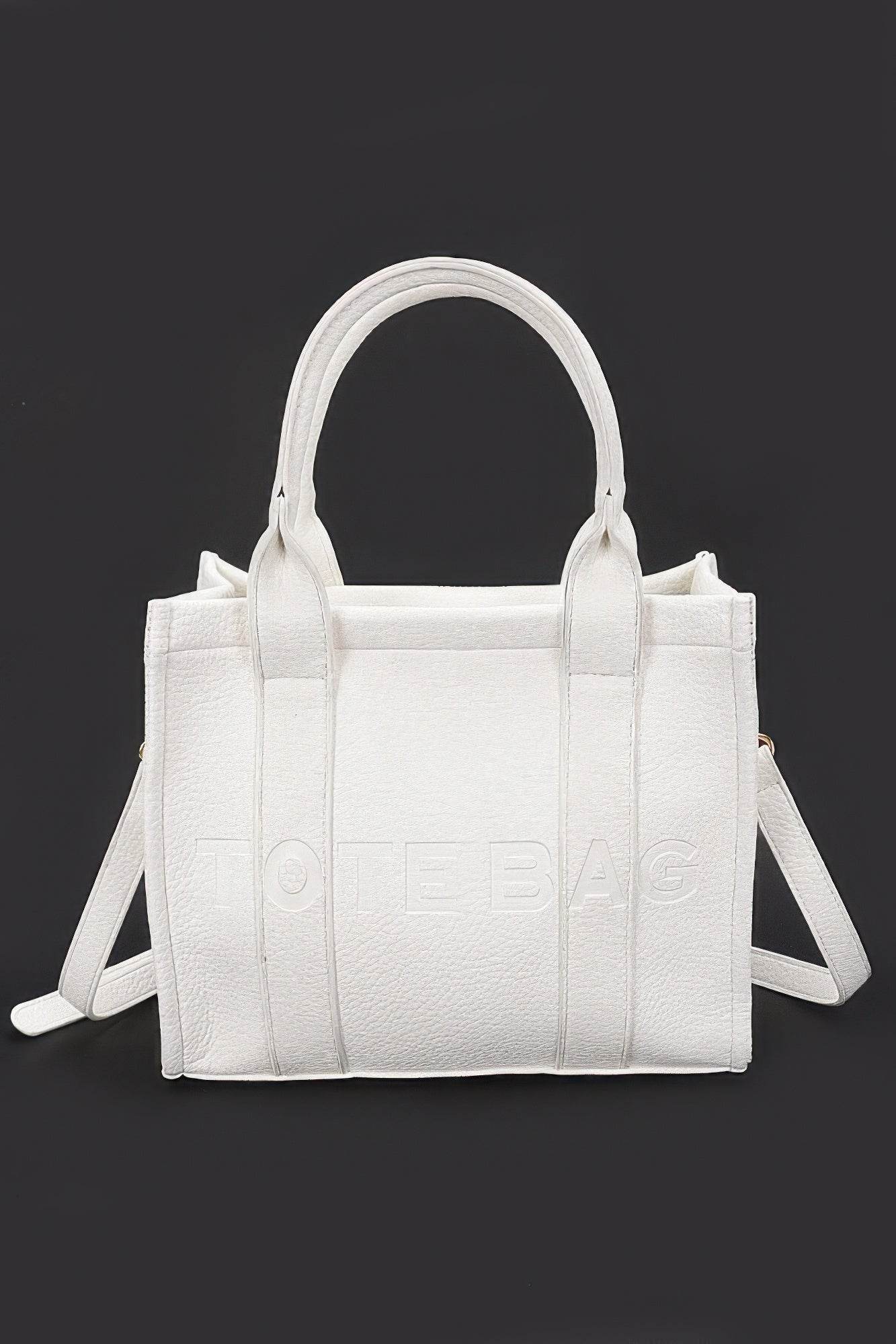 Faux Leather Tote Bag - LLR Chic
