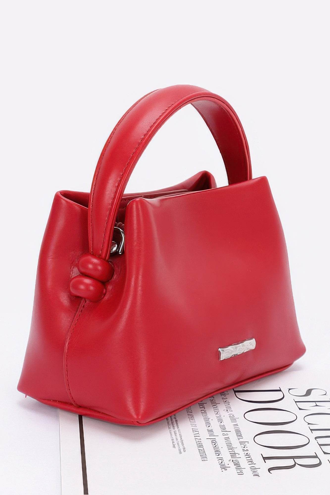 Faux Leather Tote Bag - LLR Chic
